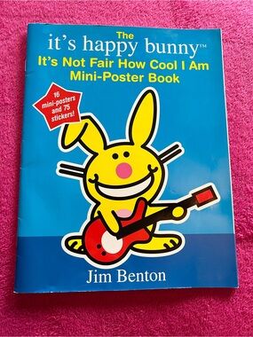 Happy Bunny Poster Book Y2K